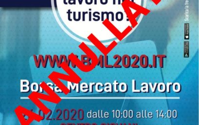 Annullata la Borsa Mercato Lavoro di Piombino